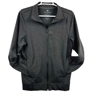 Mack Weldon Men's Charcoal Heather Full Zip Jacket Athletic Leisure Size Small